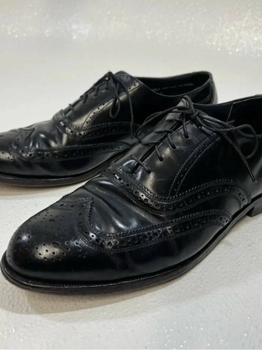 British Walkers Men’s Dress Formal Elegant Shoes Brogue Men's Footwear Sz 8 D